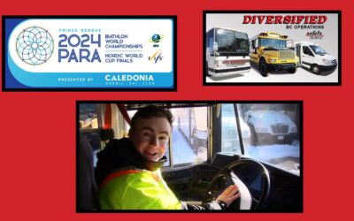 CKPG Reporter in Prince George Learns What it Takes to Drive a School Bus with Diversified BC!