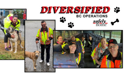 Diversified Kitimat Crew Has a Dog-Gone Good Time Volunteering at Local Humane Society!